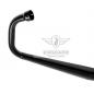 Preview: Zündapp Auspuff Auspuffanlage mit Krümmer KS 80 Sport Schwarz 537-22.702