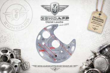 Preview: Zündapp Grundplatte für Bosch Zündung groß 90mm Ø  wie 1 217 031