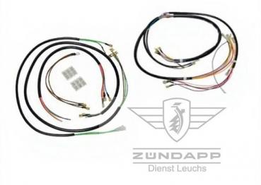 Zündapp Kabelbaum KS 50 Typ 517 & 530 ohne Blinker mit Drezahlmesser