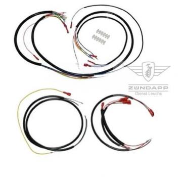 Zündapp Kabelbaum KS 50 WC Typ 517 ohne Blinker mit Drezahlmesser