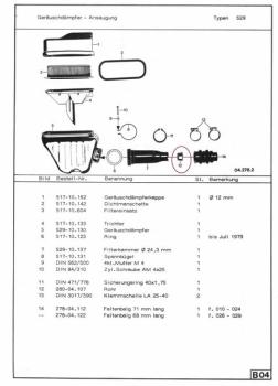 Preview: Zündapp Buchse Ansaugrohr 280-04.107 für Typen 529
