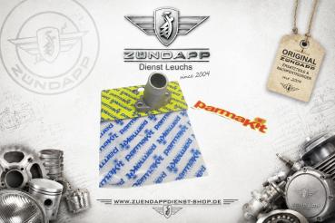 Zündapp Ansaugstutzen Parmakit 20 × 26 mm – H65 – für Bing Vergaser – 85206.05