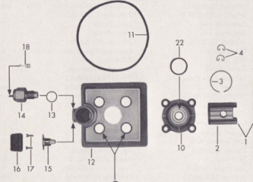 Zündapp O-Ring Zylinder für den innenliegenden Kopf 284 kleiner Zylinder 284-02.190 ⌀28 x 2,5mm