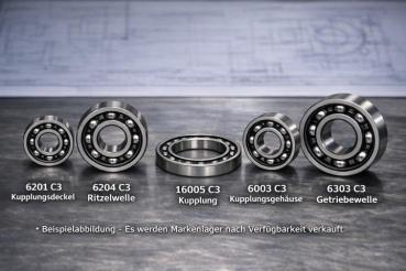 Zündapp Motor Lagersatz KS100 KS125 KS175 GS125 MC125 ohne Kurbelwellenlager