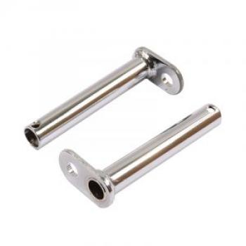 Zündapp Blinkerhalter Vorne 2x 529-16.665 RVS