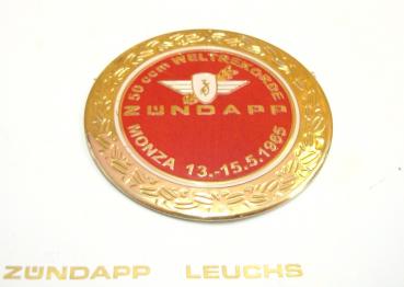 1 x Zündapp Monza Emblem ET 517-12.127 Rot