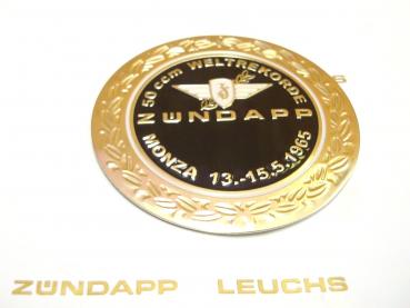 1 x Zündapp Monza Emblem Schwarz ET 517-12.127