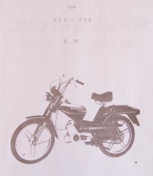 Preview: Zündapp Gehäusedichtung für Schweiz - Export ZL 30 !!! 250-01.901 im Anhang Bilder !!