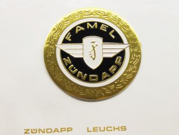 Zündapp Tankemblem Famel Emblem