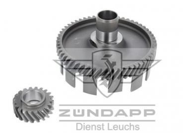 Zündapp Kupplungskorb + Ritzel 285-05.903 KS 125 KS 175 schräge Verzahnung