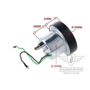 Zündapp Tacho 140mm + Drehzahlmesser 85mm Grün