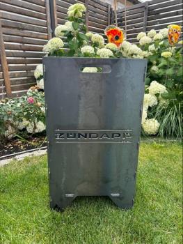 Zündapp Feuerkorb mittel 90cm Schriftzug "ZÜNDAPP" by Feierkorb