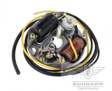 Zündapp Zündanlage Ankerplatte 6V 17 W  klein Motortyp 250 - Kopie