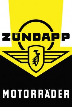 Zündapp Werbe Schild 40 x 60 cm " Zündapp Motorräder" Reklame Typ 517 529 530 515