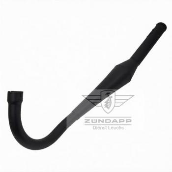 Zündapp Auspuff Tuning Bullet Evo-1 36mm Resonanzauspuff Blank Schwarz