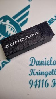 Zündapp Zündkerzenbox - Schwarz - Aufbewahrungsbox für die Zündkerze