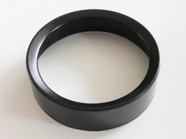 Zündapp Tacho Drehzahlmesser Ring 80mm Schwarz für Blaue VDO