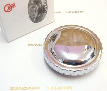 Zündapp Tankdeckel Chrom wie CAWI 40mm 432-20.610