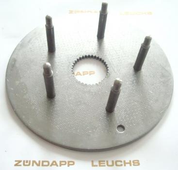 Zündapp Kupplung Grundplatte + Stifte 265-06.606