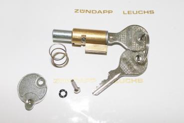 Zündapp Lenkschloss 8mm Bolzen mit 2 Schlüssel Druckfeder CS ZD 25 30 20 ZX ZS