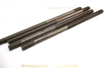 Zündapp Zylinder Stehbolzen 4 Stück M7 x 140mm