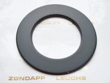 Tacho 80mm Unterlegblech schwarz 80mm außen 46mm innen Drehzahlmesser