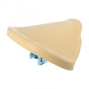 Sattel komplett neu Creme Farbe Bategu BTG (Nachbau) ähnlich Denfeld
