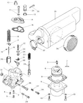 Zündapp Mikuni VM 13 Ersatzteile