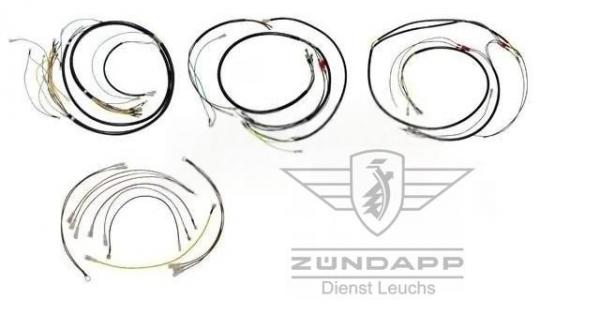 Zündapp Kabelbaum GTS 50 Typ 529 mit Blinker & mit Drehzahlmesser