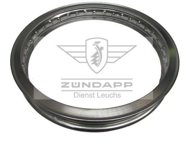 Zündapp Hochschulterfelge Aluminium 1,85 x 17 Zoll - 36 Loch