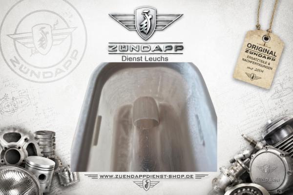 Zündapp Tuning Luftfilterdeckel – verstellbar – Typ 517 – 8-teiliges Set - GRAU