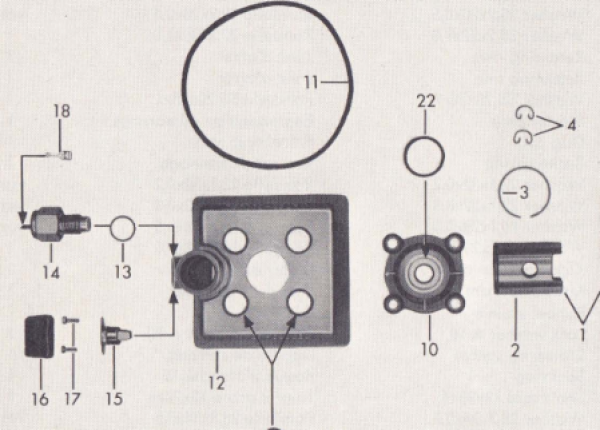 Zündapp O-Ring Zylinder für den innenliegenden Kopf 284 kleiner Zylinder 284-02.190 ⌀28 x 2,5mm