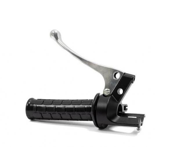 Zündapp Kupplungsgriff Karo Gehäuse Schwarz mit Schalteraufnahme 517-17.739