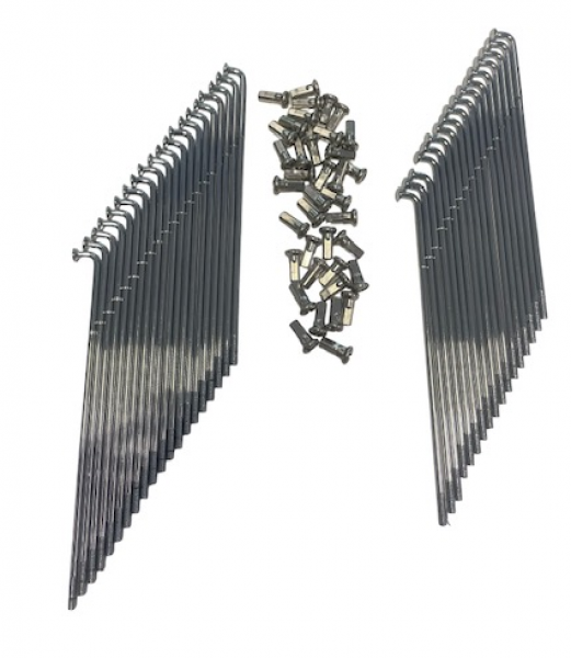 Zündapp Speichen Speichensatz 149 mm Chrom 36 Stück KS 50 Typ 517