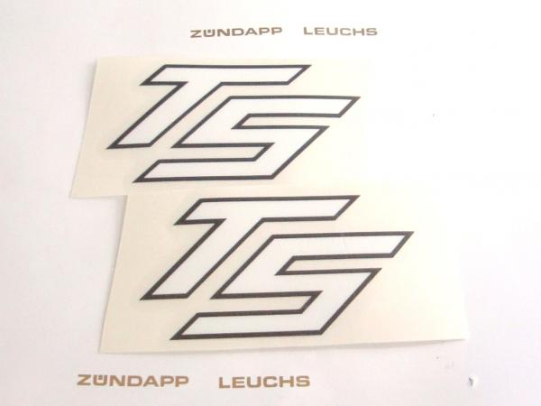 Zündapp Aufkleber Typ 446 Heck - TS - ZD 25 50 446-21.138