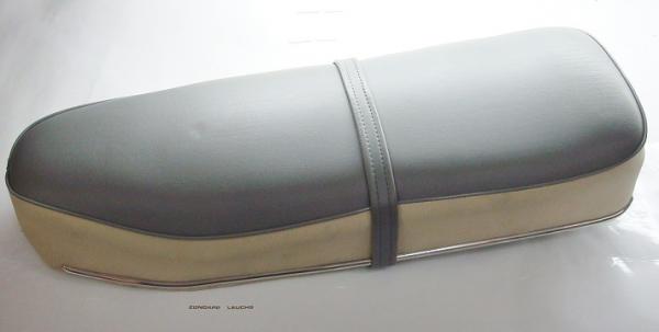 Weiß Faconette KS 100 Typ 514 Zündapp Sitzbank Grau 