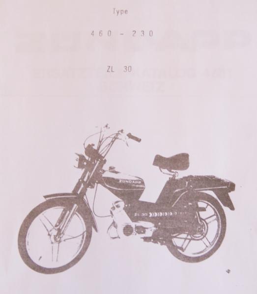 Zündapp Gehäusedichtung für Schweiz - Export ZL 30 !!! 250-01.901 im Anhang Bilder !!