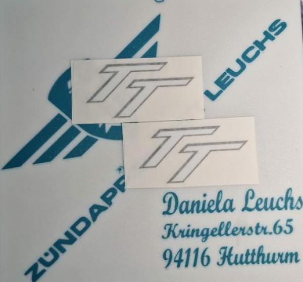 Zündapp Aufkleber Typ 530 Heck - TT - 530-21.103
