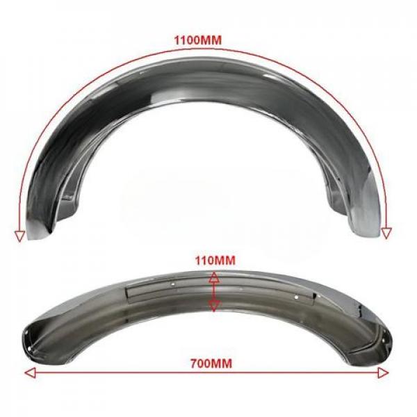 Zündapp KS 125 Typ 521 Hinterrad Schutzblech 521-19.606 Chrom