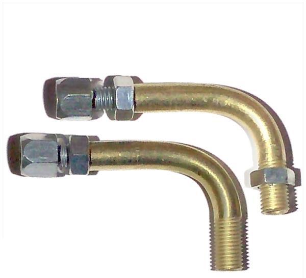 ROHRBOGEN 90° MIT EINSTELLSCHRAUBE für Dellorto PHBG