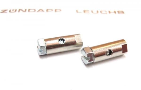 Zündapp 2 x Schaltzug Nippel 8 x 15 mm