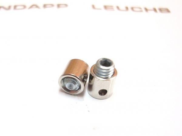 Zündapp 2 x Gaszug Nippel 5 x 7 mm