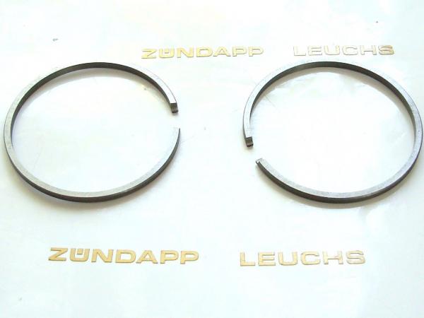 2 x Zündapp Kolbenring 39 x 2 mm