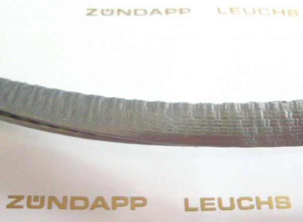 Zündapp 1m Kantenschutz Grau 9x6mm Beinschild