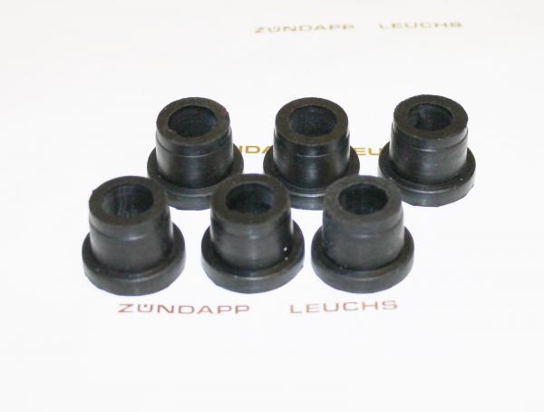 Zündapp 6x Motor Lagergummis Gummimuffe 247-01.139