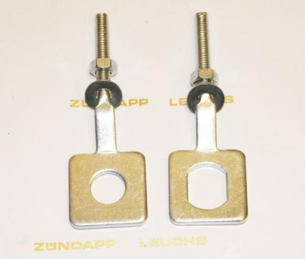 Zündapp Kettenspanner Set rund + eckig 529-15.711 529-15.712