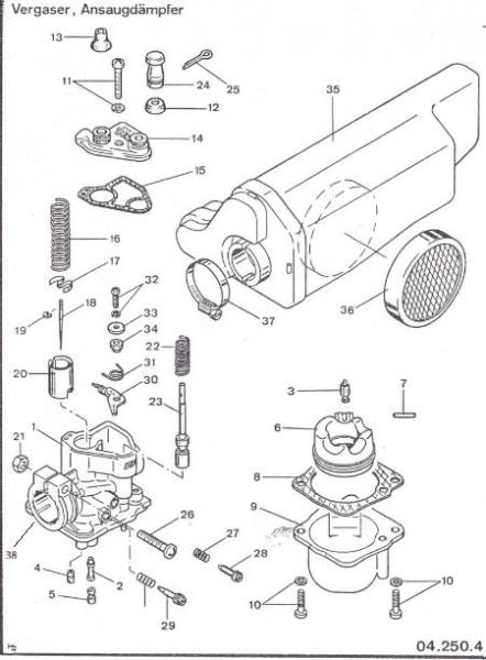 Zündapp Mikuni VM 13 Ersatzteile